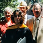 (16) Cathie and her Parents and Peter at her Graduation from Wheelock wit a Master's Degree