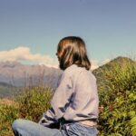 (26) Cathie Meditating on a Mountain Top at Machu Picchu, Peru