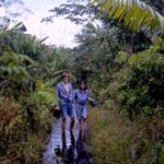 (28) Peter and Cathie on Trail at Wong's Amazon Lodge in Peru