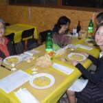 (49) Cathie and Franca Burgisser at a Truffle Festival in a Tuscan Village