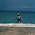 (52) Cathie Collecting Sharks Teeth in Venice, Florida