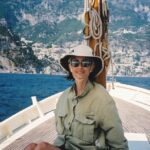 (64) Cathie on Boat off of Positano on the Amalfi Coast, Itlay