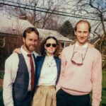 (9) Cathie with her brothers Jim and Gordon Seibert