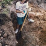 Cathie - Repairing Her Dam at Our Rhode Island House Medium