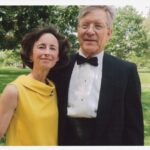 Family - Cathie and Peter Dressed for a Niece Laura Robertson's Wedding Medium