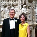 Family - Cathie and Peter at National Cathedral for Laura Robertson's Wedding Large