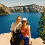 Family - Celeste Marokus and Cathie at Crater Lake Medium