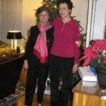 Friends - Luciana White and Mary Jane Murphy for Christmas Dinner at Our House Large