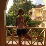 Jamaica Yoga Retreat - Cathie Doing Tree Pose