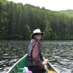 Travel - Cathie Canoeing at Lake Logan, North Carolina Medium