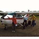 Travel - Cathie Leaving Blackbird Caye Resort in Belize by Small Plane Medium