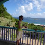 Travel - Cathie Preparing her Favorite Lunch of Pomegranates on St. John Medium