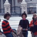 Travel - Cathie with Friends Michele and Gary Olem and son David on Trip to France and Spain Medium