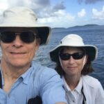 Travel - Peter and Cathie on Ferry to St. John