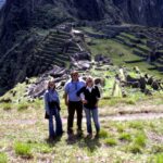 Travel - Peter's Brother Reuben and His Wife Vicky and Cathie at Machu Picchu Large